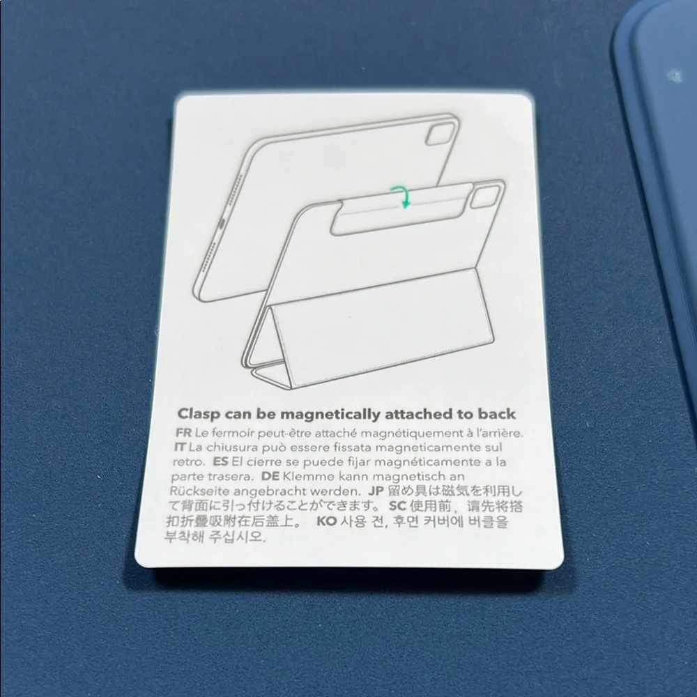 Blue Tablet Cover